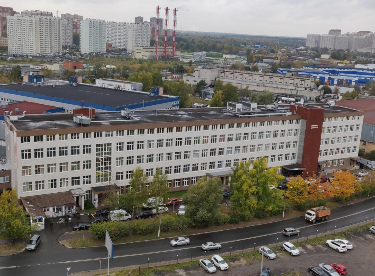 фасад дома, здание по адресу Московская обл, г Балашиха, ул Звездная, д 7Б